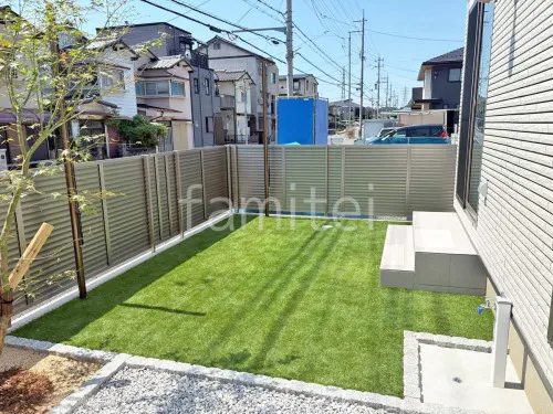 大津市 新築ベーシック オープン外構