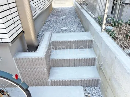 大津市 新築ベーシック オープン外構