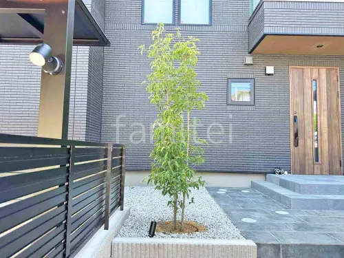 生駒市 新築シンプル オープン外構