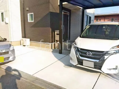 三郷町 新築ベーシック オープン外構