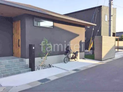 泉佐野市 新築ベーシック オープン外構