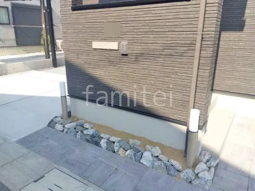 大和郡山市 新築ベーシック オープン外構