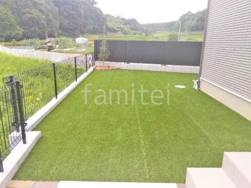 平群町 新築ハイクラス オープン外構