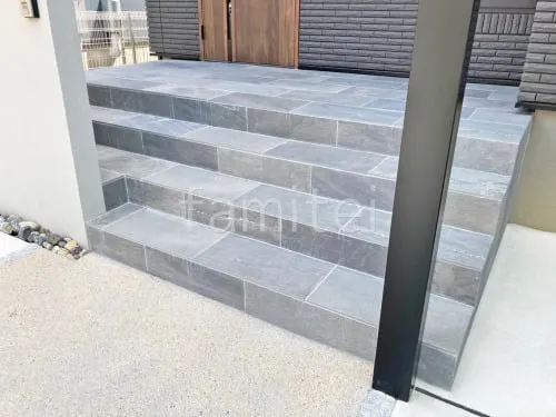 奈良市 新築シンプル オープン外構