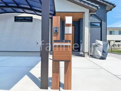 野洲市 新築ベーシック オープン外構