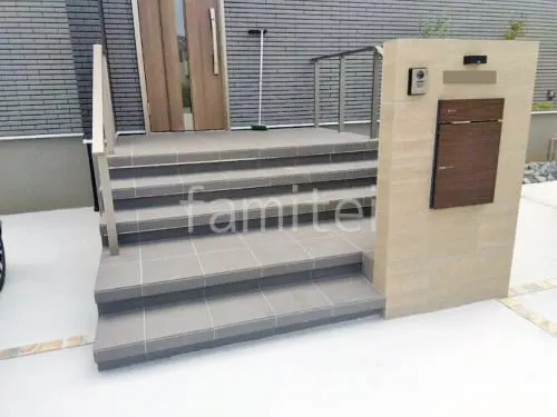 広陵町 新築シンプル オープン外構