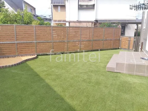 広陵町 新築シンプル オープン外構