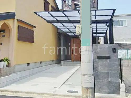 堺市 新築シンプル オープン外構