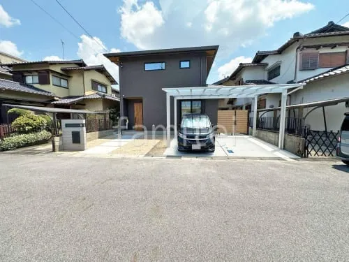 栗東市 新築シンプル オープン外構