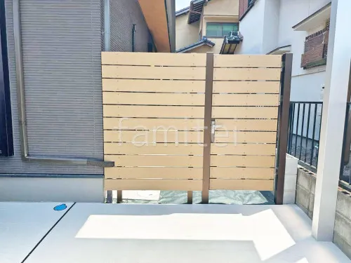 栗東市 新築シンプル オープン外構