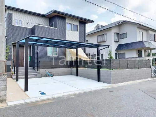 守山市 新築ベーシック オープン外構