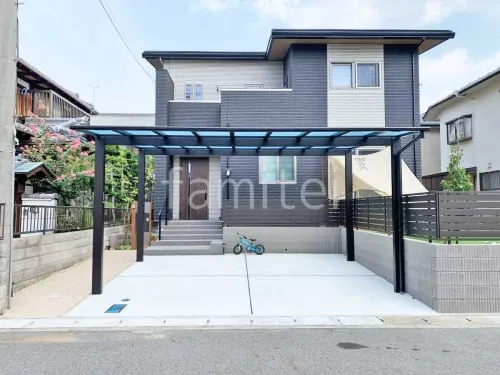 守山市 新築ベーシック オープン外構