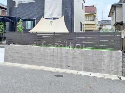 守山市 新築ベーシック オープン外構