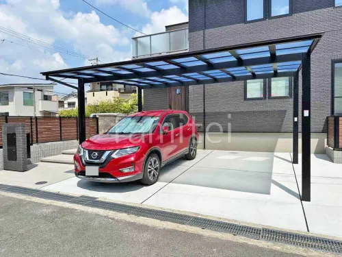 香芝市 新築ベーシック オープン外構