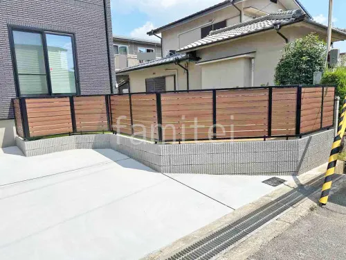 香芝市 新築ベーシック オープン外構