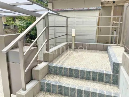 神戸市 新築ベーシック セミクローズ外構