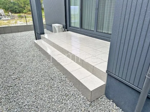 広陵町 新築シンプル オープン外構