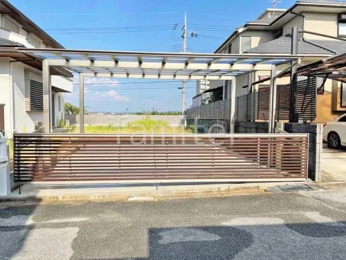 木津川市 車庫まわりリフォーム