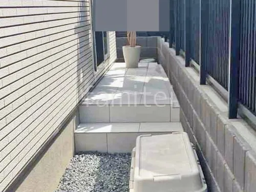 木津川市 新築シンプル オープン外構