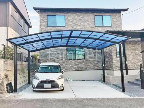 八幡市 新築ベーシック オープン外構