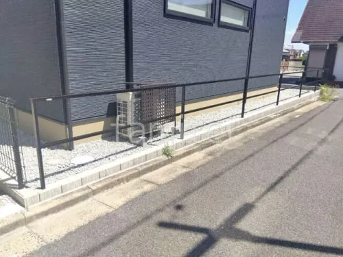 御所市 新築ベーシック オープン外構