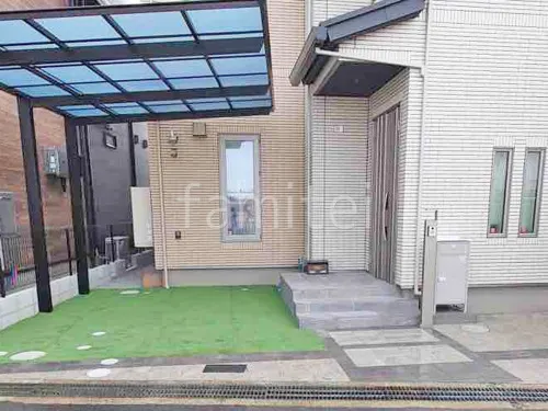 寝屋川市 新築ベーシック オープン外構