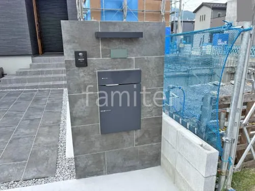 大津市 新築シンプル オープン外構