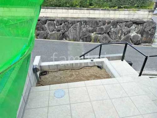 生駒市 新築シンプル オープン外構