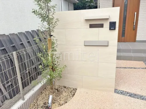 栗東市 新築シンプル オープン外構