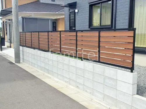 海南市 新築ベーシック オープン外構