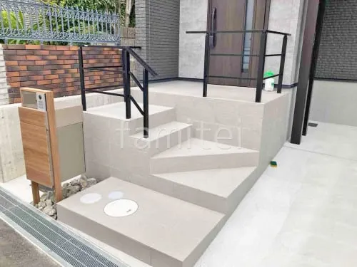 寝屋川市 新築ベーシック オープン外構