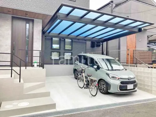 寝屋川市 新築ベーシック オープン外構