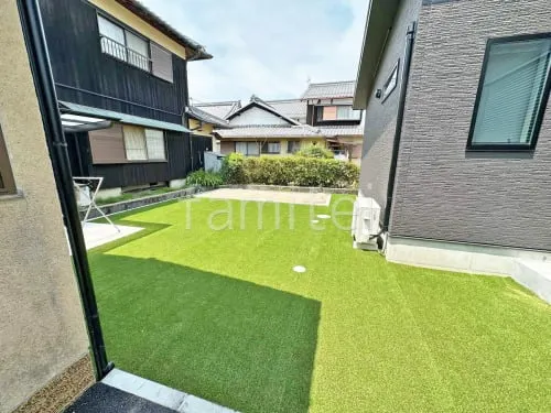 守山市 新築シンプル オープン外構