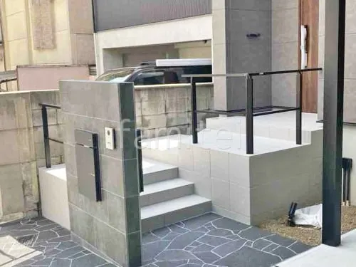 寝屋川市 新築シンプル オープン外構