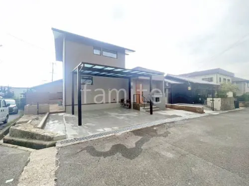 神戸市 新築シンプル オープン外構