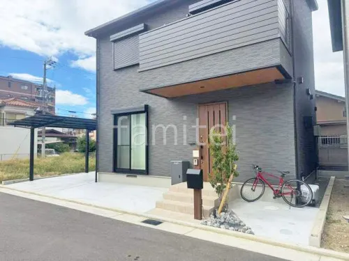 泉大津市 新築ベーシック オープン外構