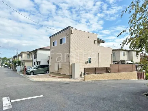 大津市 新築ナチュラル オープン外構