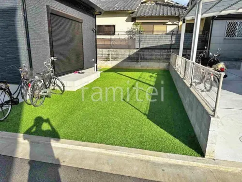 岸和田市 新築シンプル オープン外構