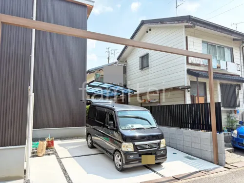 草津市 新築ベーシック オープン外構