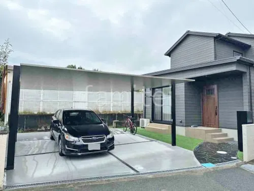 香芝市 新築ベーシック オープン外構