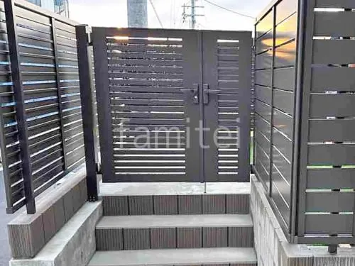 上牧町 新築ベーシック オープン外構