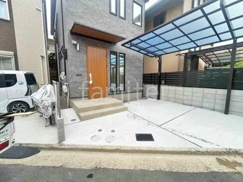 堺市 新築ベーシック オープン外構