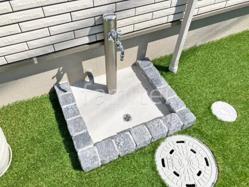 斑鳩町 新築シンプル オープン外構