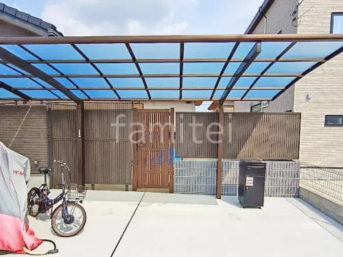 大津市 新築シンプル オープン外構