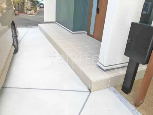 枚方市 新築ベーシック オープン外構