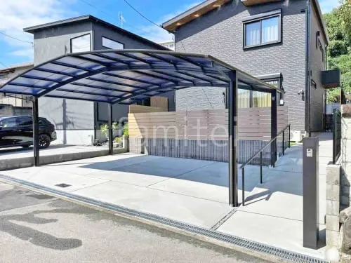 堺市 新築ベーシック オープン外構