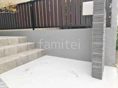 茨木市 新築シンプル オープン外構