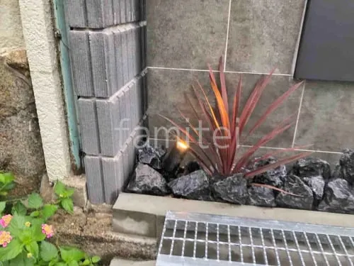 大阪市 新築シンプル オープン外構