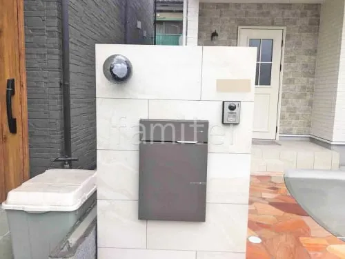 川西市 新築シンプル オープン外構