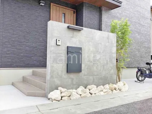 川西市 新築シンプル オープン外構